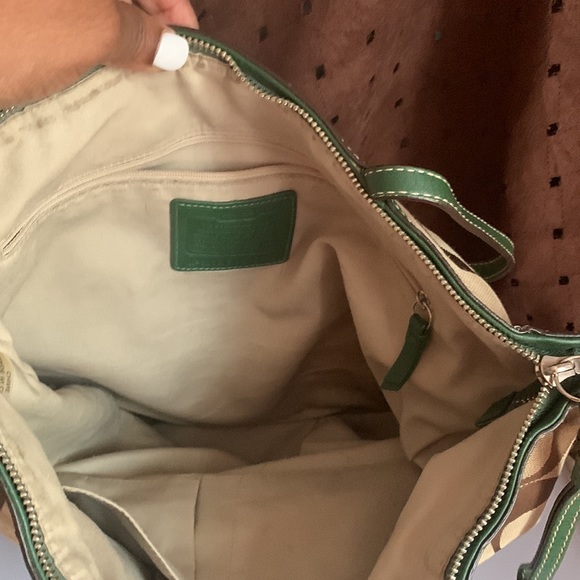Coach Bag Green - Picture 4 of 4